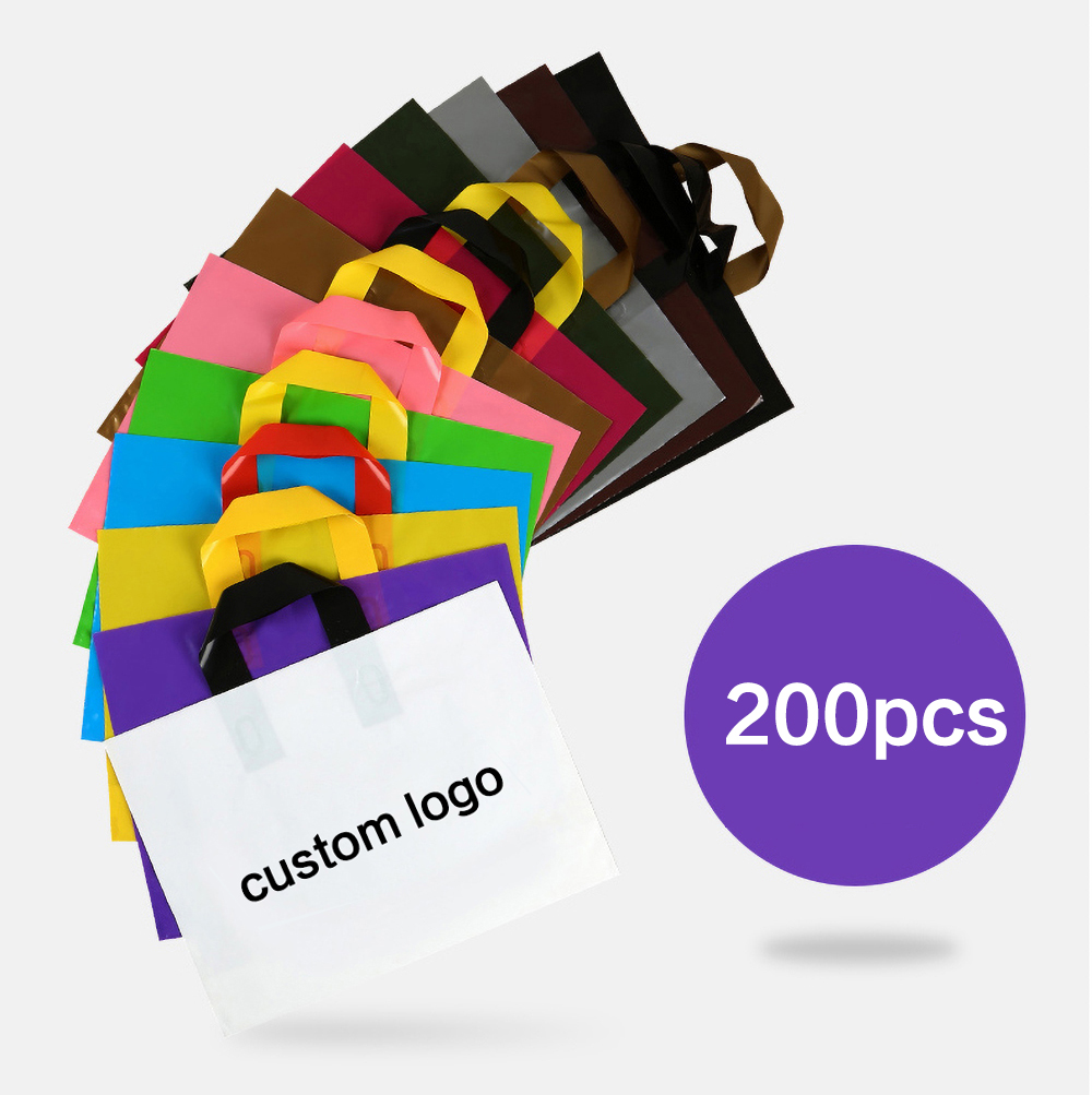 200pcs Custom Logo Shopping Ba - Event Party Shop ulasan dan harga